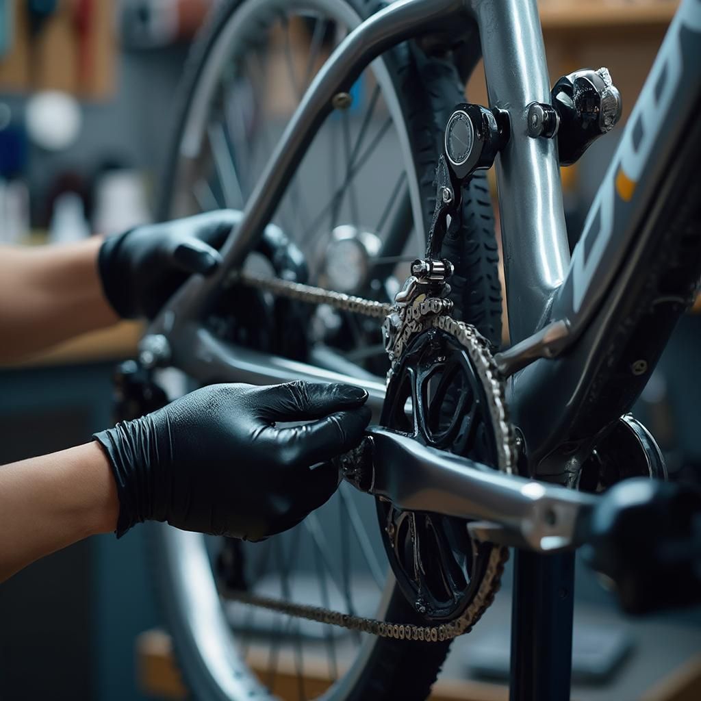 Motorcycle Chain Maintenance